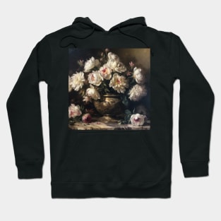 Antique Peonies Hoodie